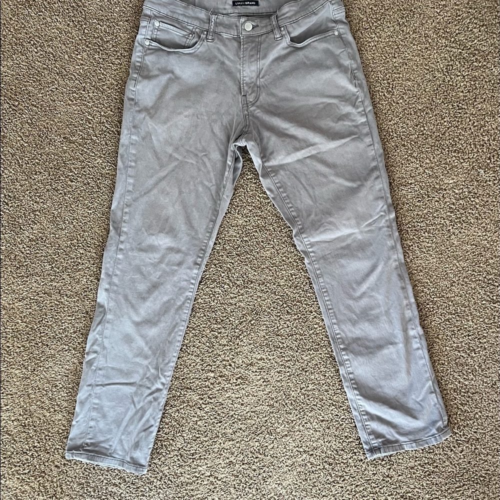 Grey Lucky Brand 410 Athletic slim W31 L30